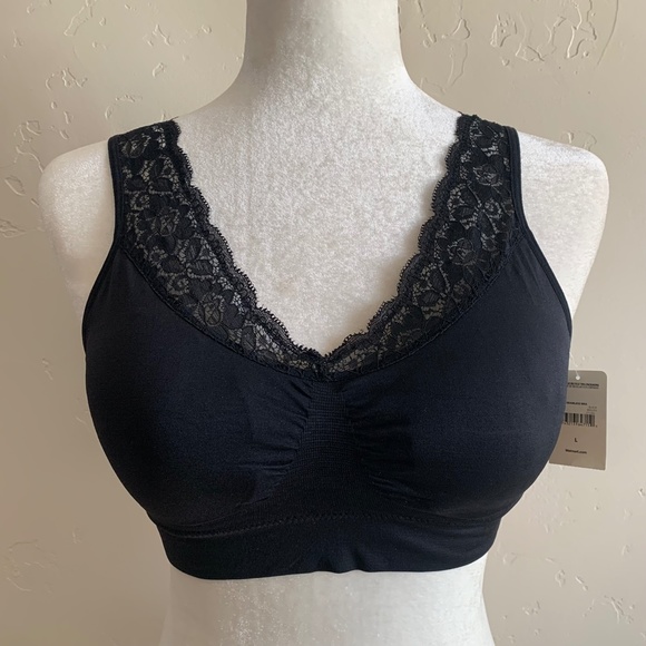 Simply Basic seamless soft cup bras removable pads size L - Picture 2 of 10